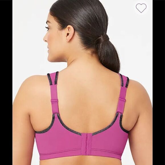 Glamorise Sport elite performance wonderwire sports bra sz 42c - Picture 6 of 9